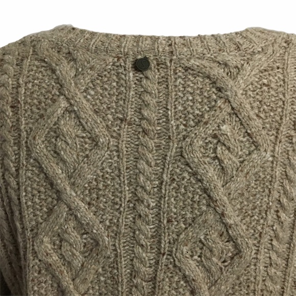 Soft Surroundings chunky knit tunic sweater. Lg